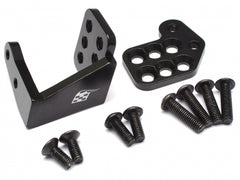 Aluminum High Clearance Motor Mount for Defender D90/D110 & RC4WD Gelande II Black
