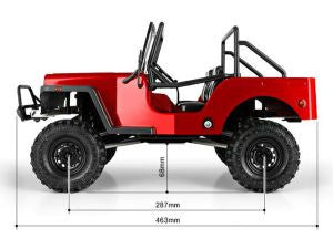 Gmade 1/10 GS01 Sawback 4LS Scale Crawler Kit – Greens Models