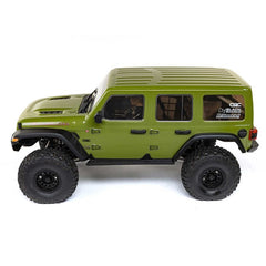 SCX6 Jeep JLU Wrangler 4WD Rock Crawler RTR: Green