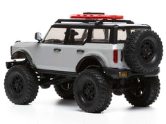 1/24 SCX24 2021 Ford Bronco 4WD Truck Brushed RTR, Grey C-AXI00006T2