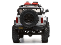 1/24 SCX24 2021 Ford Bronco 4WD Truck Brushed RTR, Grey C-AXI00006T2