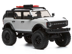 1/24 SCX24 2021 Ford Bronco 4WD Truck Brushed RTR, Grey C-AXI00006T2