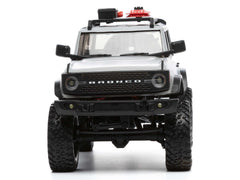 1/24 SCX24 2021 Ford Bronco 4WD Truck Brushed RTR, Grey C-AXI00006T2
