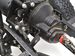 Aluminum High Clearance Motor Mount for Defender D90/D110 & RC4WD Gelande II Black