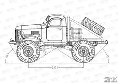 King Kong RC 1/12 Q157 4X4 Mud Monster Kit