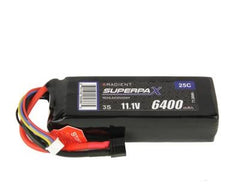 Radient LiPo 3S 6400mAh 11.1V 25C HCT