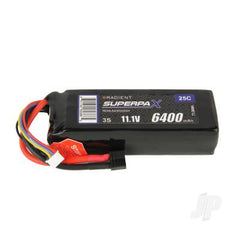 Radient LiPo 3S 6400mAh 11.1V 25C HCT