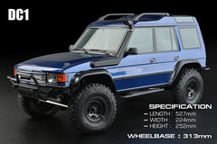 Classic Landrover Discovery MST DC1 Body (Clear)