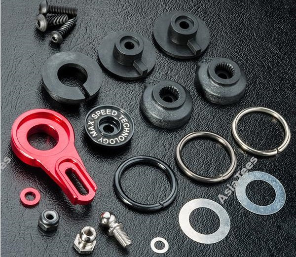 MST Alum. 8-Adjusting Servo Saver - Red MST Alum. 8-Adjusting Servo Saver - Red