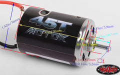 RC4WD 540 Crawler Brushed Motor 45T