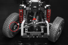 Boom Racing Aluminum Knuckle Lever (High Clearance) Right for BRX70/BRX80/BRX90 PHAT™ Axle Knuckle (1) for BRX01