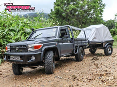 1/10 Pop-Up Camper Tent Trailer (w/ 1.55" 16-Hole Steelies & SP Road Tracker Tires)