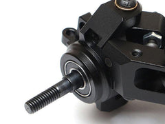 Boom Racing Aluminum Knuckle for BRX70 / BRX90 / AR44 Axle #BRLC7022 (AR44 compatible) Black