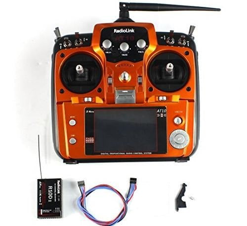 RadioLink AT10II 2.4GHz Radio Transmitter with R12DS Receiver