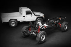 BRX01 1/10 4WD Radio Control Chassis Kit w/ Killerbody LC70 Hard Body Kit