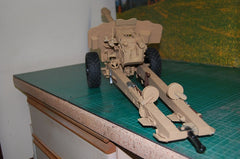 1/12 Scale 152mm Howitzer towed gun (D-20) model kit