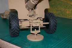 1/12 Scale 152mm Howitzer towed gun (D-20) model kit