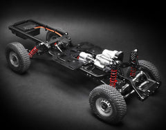 BRX01 1/10 4WD Radio Control Chassis Kit w/ Killerbody LC70 Hard Body Kit