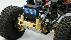 Traxxas TRX-4 Brass 117g Front Bumper & Servo Mount