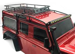 Traxxas TRX-4 Metal Roll Cage w/ Luggage Tray & Super Bright LED Light Bar