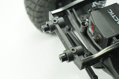 Aluminium Front Rear Bumper w/ LED Set For Axial SCX10.