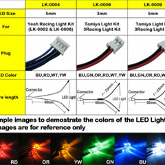 3mm LED Light Set (OR)