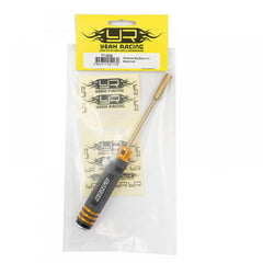 Aluminum 5.0mm Lock Nut Driver Black/Gold