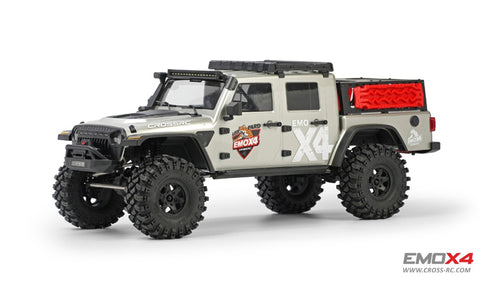 Cross RC EMO X4 RTR Truck 1/8 Scale (Silver)