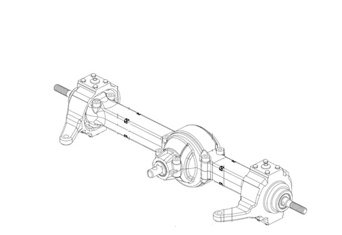 FC6 Front Axle Alloy