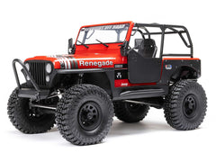 Axial 1/10 SCX10 III Jeep CJ-7 4X4 RTR Rock Crawler, Red