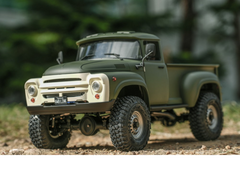 Boom Racing BRX01 AWB Link Adjustable Wheelbase 1/10 4WD Radio Control Chassis Kit (Link Version) With ZIL Pickup Hard Body for BRX01 AWB