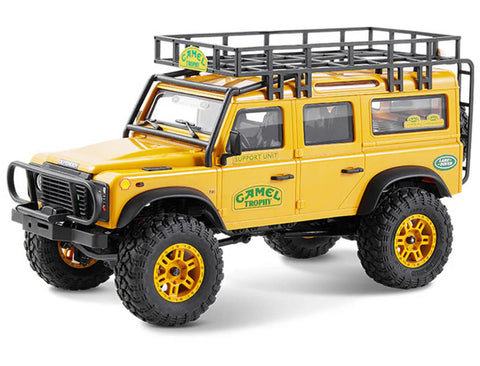 FMS 1/24TH Land Rover Defender D110 RTR Yellow