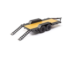 SCX24 Flat Bed Vehicle Trailer with LED Tail lights:1/24th