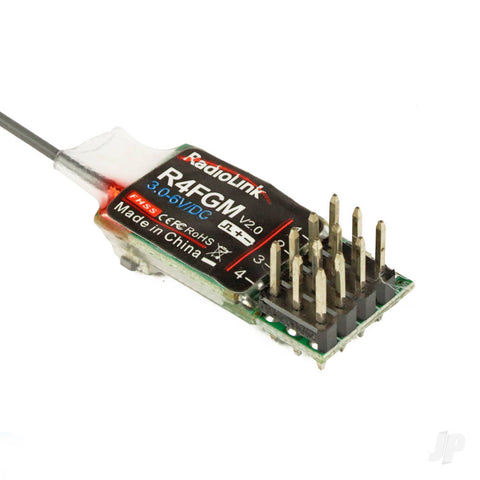 R4FGM 4-Channel Receiver with Gyro Function