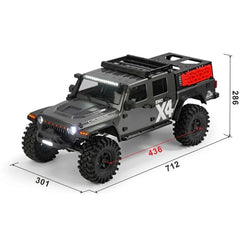 Cross RC EMO X4 RTR Truck 1/8 Scale (Grey)