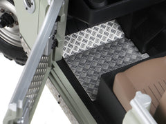 Boom Racing KUDU™ Stainless Steel Diamond Plate Set for Series Land Rover® 88 & 109 (Cab Interior) Silver for BRX02 109