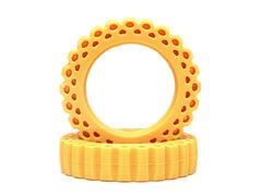 Boom Racing Rock Monster YELLOW Silicone Tire Insert 3.31"x0.79" (84x20mm) for 1.9" Mud Terrain Trophy BR-T29A (2)