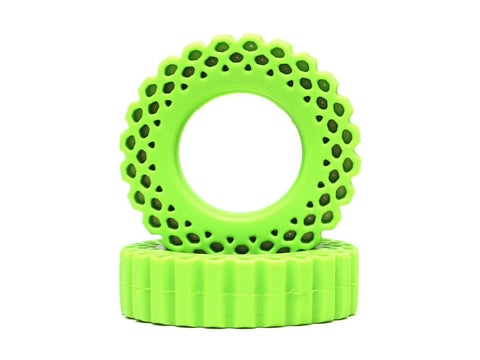 Boom Racing Rock Monster GREEN Silicone Tire Insert 3.38x0.91 (86x23mm) for 1.55" Baby Hustler / MAXGRAPPLER Tires (2)