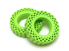 Boom Racing Rock Monster GREEN Silicone Tire Insert 3.38x0.91 (86x23mm) for 1.55" Baby Hustler / MAXGRAPPLER Tires (2)