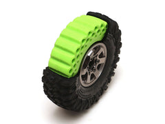 Boom Racing Rock Monster GREEN Silicone Tire Insert 3.38x0.91 (86x23mm) for 1.55" Baby Hustler / MAXGRAPPLER Tires (2)