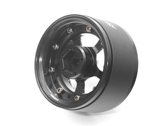 Boom Racing ProBuild™ 1.9" Spectre Adjustable Offset Aluminum Beadlock Wheels (2) Black/Black