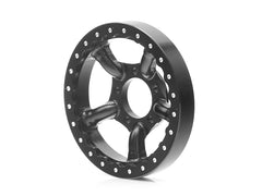 Boom Racing ProBuild™ 1.9" Spectre Adjustable Offset Aluminum Beadlock Wheels (2) Black/Black