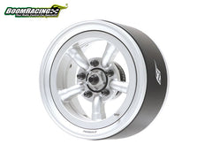 Boom Racing Spectre Scale Center Wheel Hub Cap (2) (XT5 Series) Silver
