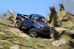 Boom Racing Adjustable Wheelbase 1/10 4WD Radio Control Chassis Kit With ZIL Pickup Hard Body (Recon G6 Certified) for BRX01 AWB