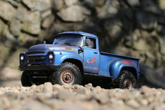 Boom Racing Adjustable Wheelbase 1/10 4WD Radio Control Chassis Kit With ZIL Pickup Hard Body (Recon G6 Certified) for BRX01 AWB