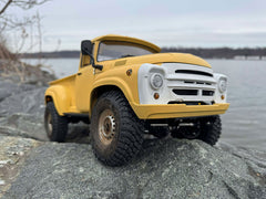 Boom Racing Adjustable Wheelbase 1/10 4WD Radio Control Chassis Kit With ZIL Pickup Hard Body (Recon G6 Certified) for BRX01 AWB