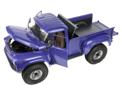 Boom Racing Adjustable Wheelbase 1/10 4WD Radio Control Chassis Kit With ZIL Pickup Hard Body (Recon G6 Certified) for BRX01 AWB
