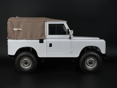Boom Racing KUDU™ Full Canvas Soft Top & Hoop Set (Sand) for Series Land Rover 88 for BRX02 88