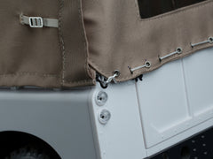 Boom Racing KUDU™ Full Canvas Soft Top & Hoop Set (Sand) for Series Land Rover 88 for BRX02 88