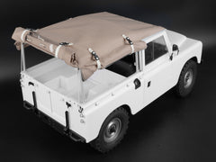 Boom Racing KUDU™ Full Canvas Soft Top & Hoop Set with Side Windows (Sand) for Series Land Rover 88 for BRX02 88